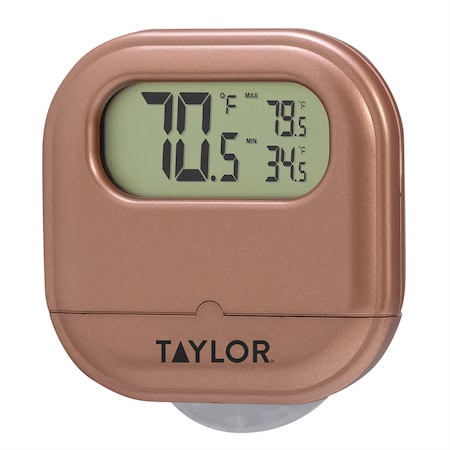 Taylor Taylor Digital Thermometer Plastic Assorted 2.76 in. 1700AST2